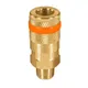 Acople Rápido de Latón Boquilla Macho Nikatto 1/4"